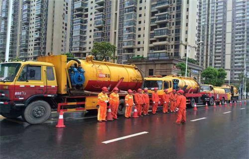 武陵市政管道清淤